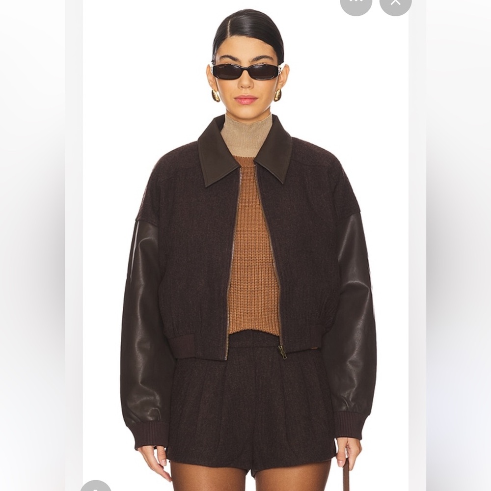 ASTR the label Sorine Jacket in Brown size XS